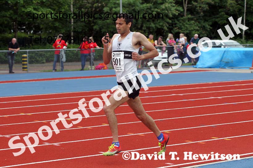 North Eastern 10000 metres, 2021 North Eastern Champs., Shildon. Photo: David T. Hewitson/Sports for All Pics